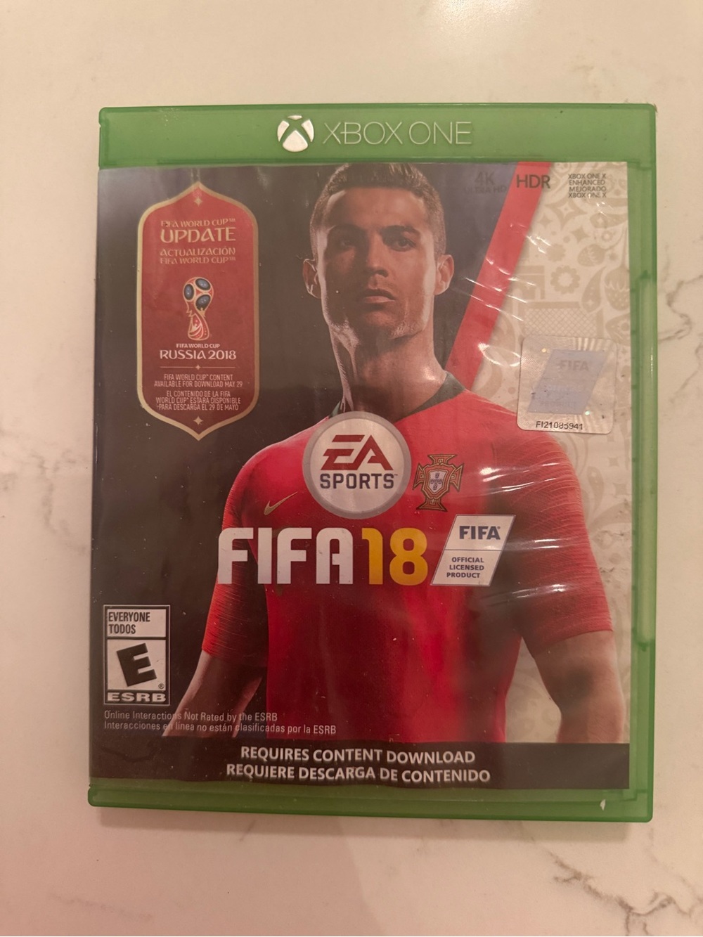 EA Sports FIFA 18 - Red Xbox One Game